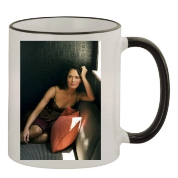 Lena Headey 11oz Colored Rim & Handle Mug