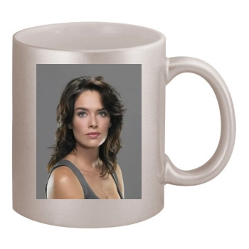 Lena Headey 11oz Metallic Silver Mug