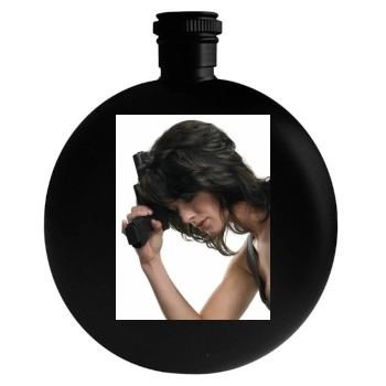 Lena Headey Round Flask