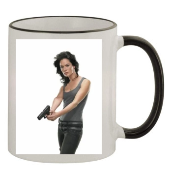 Lena Headey 11oz Colored Rim & Handle Mug