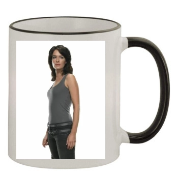 Lena Headey 11oz Colored Rim & Handle Mug