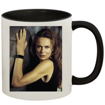 Lena Olin 11oz Colored Inner & Handle Mug