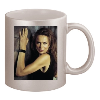 Lena Olin 11oz Metallic Silver Mug