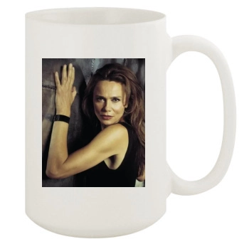 Lena Olin 15oz White Mug