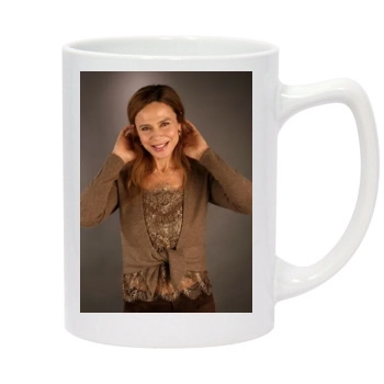 Lena Olin 14oz White Statesman Mug