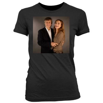 Lena Olin Women's Junior Cut Crewneck T-Shirt