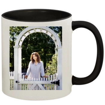 Lena Olin 11oz Colored Inner & Handle Mug