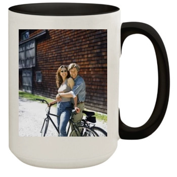 Lena Olin 15oz Colored Inner & Handle Mug