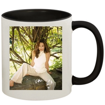 Lena Olin 11oz Colored Inner & Handle Mug