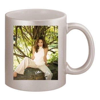 Lena Olin 11oz Metallic Silver Mug