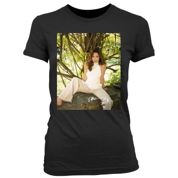 Lena Olin Women's Junior Cut Crewneck T-Shirt