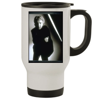 Alan Rickman Stainless Steel Travel Mug