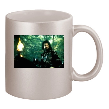 Alan Rickman 11oz Metallic Silver Mug