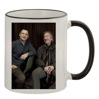 Alan Rickman 11oz Colored Rim & Handle Mug