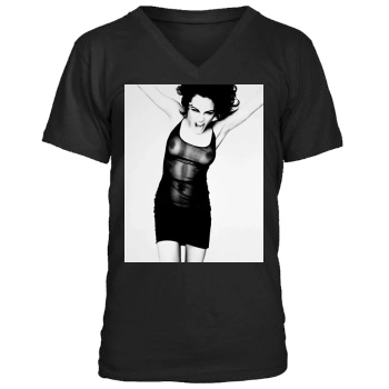 Angelina Jolie Men's V-Neck T-Shirt