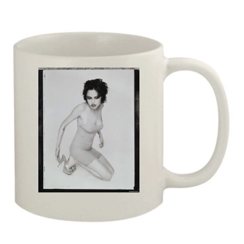 Angelina Jolie 11oz White Mug