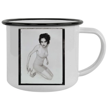 Angelina Jolie Camping Mug