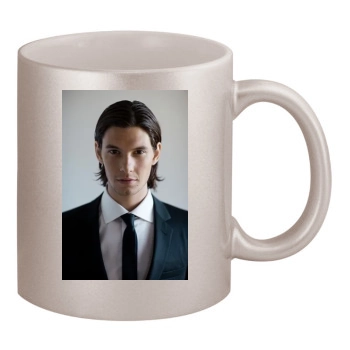 Ben Barnes 11oz Metallic Silver Mug