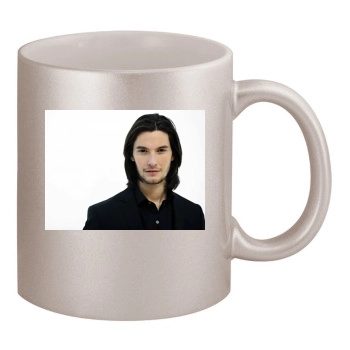 Ben Barnes 11oz Metallic Silver Mug