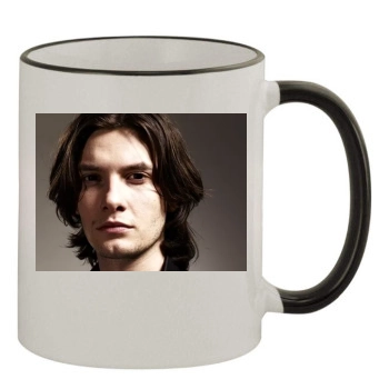 Ben Barnes 11oz Colored Rim & Handle Mug