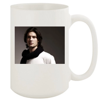 Ben Barnes 15oz White Mug