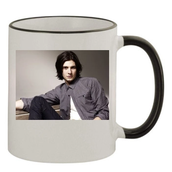 Ben Barnes 11oz Colored Rim & Handle Mug