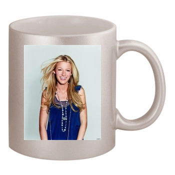 Blake Lively 11oz Metallic Silver Mug