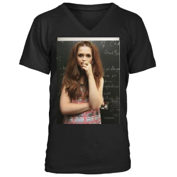 Bonnie Wright Men's V-Neck T-Shirt