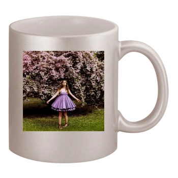 Bonnie Wright 11oz Metallic Silver Mug