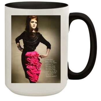 Bonnie Wright 15oz Colored Inner & Handle Mug