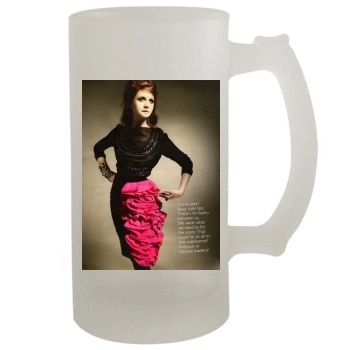 Bonnie Wright 16oz Frosted Beer Stein