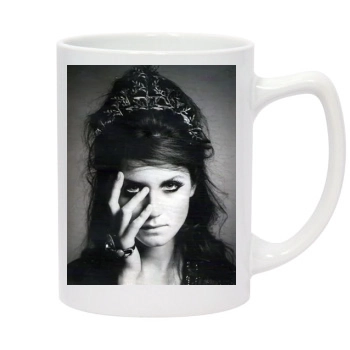 Bonnie Wright 14oz White Statesman Mug