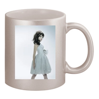 Brittany Murphy 11oz Metallic Silver Mug