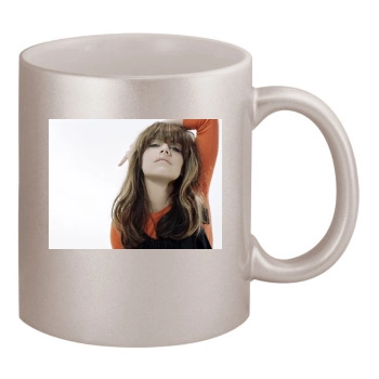 Brittany Murphy 11oz Metallic Silver Mug