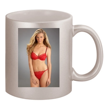 Brooklyn Decker 11oz Metallic Silver Mug