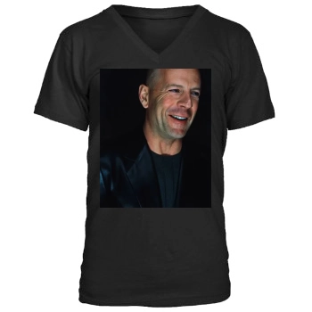 Bruce Willis Men's V-Neck T-Shirt