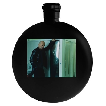 Bruce Willis Round Flask