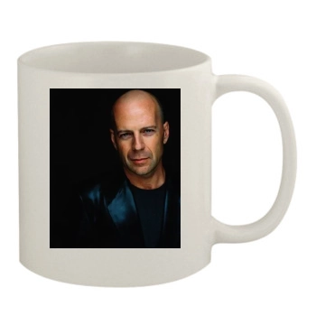 Bruce Willis 11oz White Mug