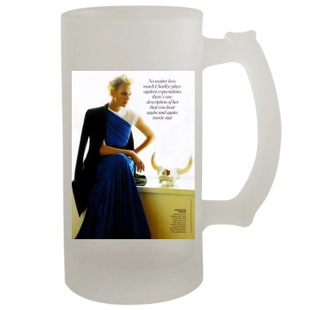 Charlize Theron 16oz Frosted Beer Stein