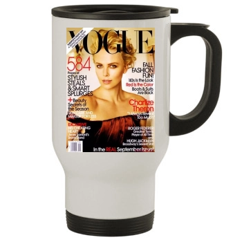 Charlize Theron Stainless Steel Travel Mug