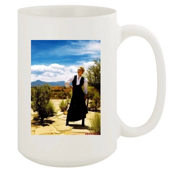 Charlize Theron 15oz White Mug