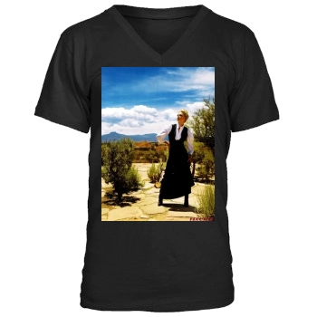 Charlize Theron Men's V-Neck T-Shirt