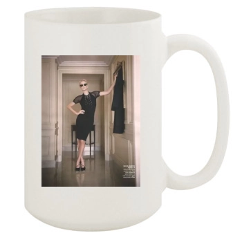 Charlize Theron 15oz White Mug