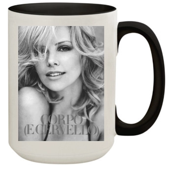 Charlize Theron 15oz Colored Inner & Handle Mug