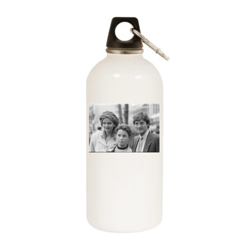 Christian Bale White Water Bottle With Carabiner