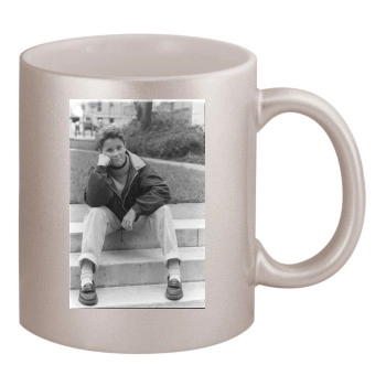 Christian Bale 11oz Metallic Silver Mug