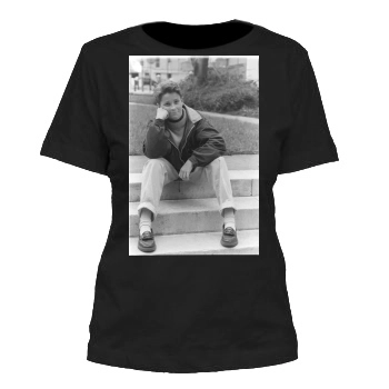 Christian Bale Women's Cut T-Shirt