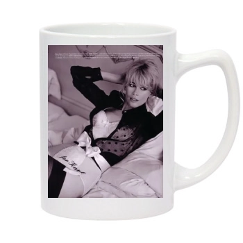 Claudia Schiffer 14oz White Statesman Mug