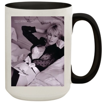 Claudia Schiffer 15oz Colored Inner & Handle Mug