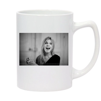 Clemence Poesy 14oz White Statesman Mug